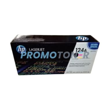HP 124A Q6000A NOIR TONER - 2500 PAGES POUR COLOR LASERJET 1600