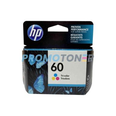 HP 60 CC643WN TRICOLORE ENCRE - 165 PAGES POUR DESKJET D1658