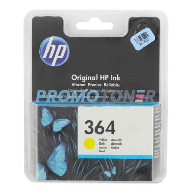 HP 364 CB320EE JAUNE ENCRE - 300 PAGES POUR C410A