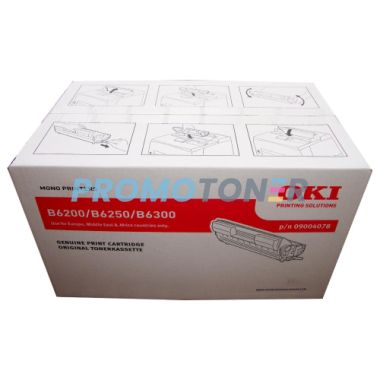 OKI 09004078 NOIR TONER - 10000 PAGES POUR B-6200