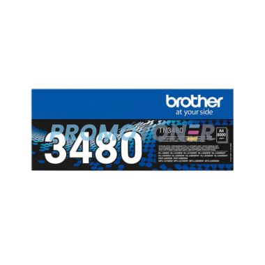 BROTHER TN-3480 NOIR TONER - 8000 PAGES POUR DCP-L5500DN