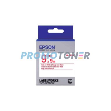 EPSON C53S653008 ROUGE SUR BLANC ÉTIQUETTES POUR LABELWORKS LW 300