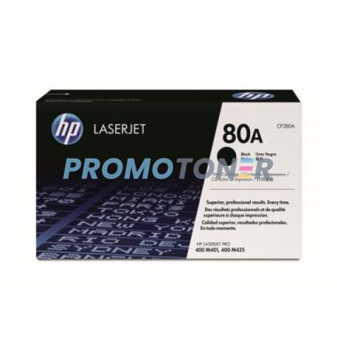 HP 80A CF280A NOIR TONER - 2700 PAGES POUR LASERJET PRO 400 M401D