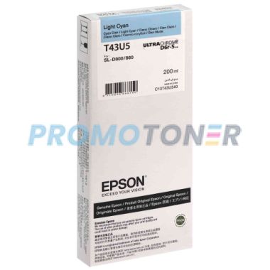 EPSON T43U T43U5 C13T43U540 CIAN CLARO TINTA PARA SURELAB SL-D800 ML