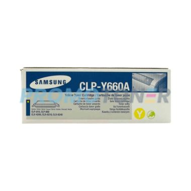 SAMSUNG CLP-Y660A AMARILLO TÓNER - 2000 PÁGINAS PARA CLP-610ND