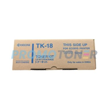 KYOCERA MITA TK-18 NEGRO TÓNER - 7200 PÁGINAS PARA FS-1018MFP