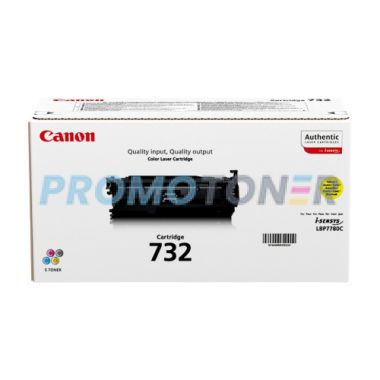 CANON 732 6260B011 AMARILLO TÓNER - 6400 PÁGINAS PARA COLOR IMAGECLASS LBP7780CDN
