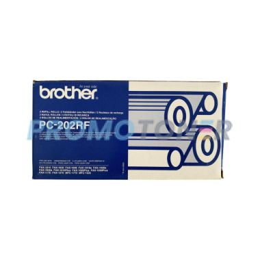 BROTHER PC-202RF NEGRO CINTA DE TRANSFERENCIA TÉRMICA - 840 PÁGINAS PARA FAX 1010