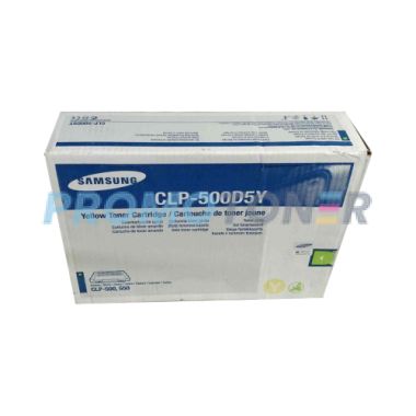 SAMSUNG CLP-500D5Y/ELS AMARILLO TÓNER - 5000 PÁGINAS PARA CLP-500