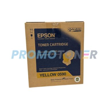EPSON 0590 C13S050590 AMARILLO TÓNER - 6000 PÁGINAS PARA ACULASER C3900DN