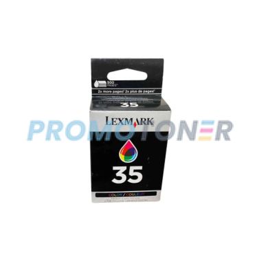 LEXMARK 35 18C0035B TRICOLORA TINTA - 500 PÁGINAS PARA HOME COPIER PLUS