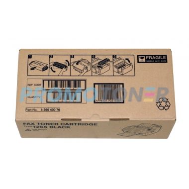 RICOH TYPE 1265 412638 NEGRO TÓNER - 4300 PÁGINAS PARA FAX 1120L