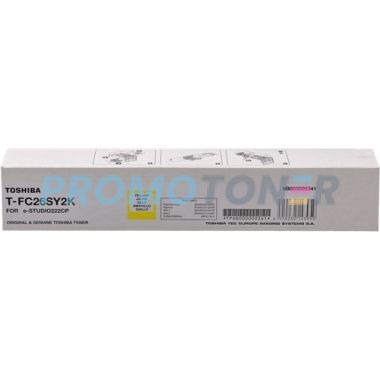 TOSHIBA T-FC26SY2K AMARILLO TÓNER - 2000 PÁGINAS PARA E-STUDIO 222CP
