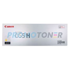CANON 055H 3017C004 YELLOW TONER - 5900 PAGES FOR COLOR IMAGECLASS LBP664CDW