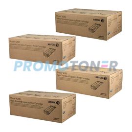 Xerox Phaser 6280 Toner CMYK Pack of 4