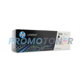 HP 304L CC530L BLACK TONER - 1200 PAGES FOR COLOR LASERJET CM2320FXI