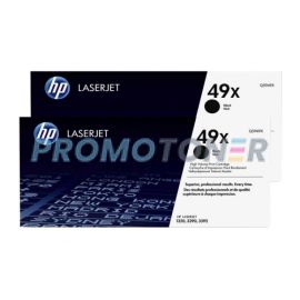 HP 49X Toner Black 2 Pack