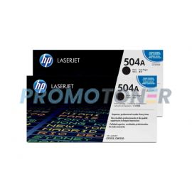 HP 504A Toner Black 2 Pack