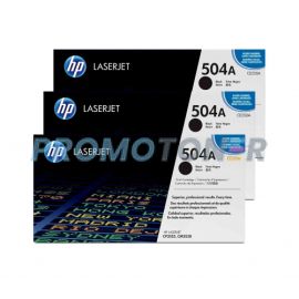 HP 504A Toner Black 3 Pack