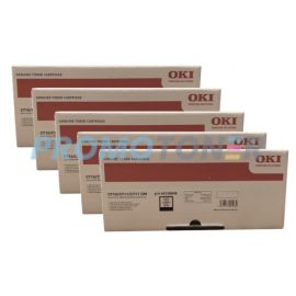 Okidata C710/C711 Toner Black 5 Pack