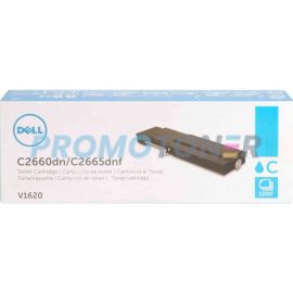 DELL 593-BBBN CYAN TONER - 1200 PAGES FOR C2660DN COLOR PRINTER