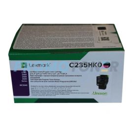 LEXMARK C235HK0 BLACK TONER - 3000 PAGES FOR C2425DW