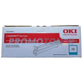 OKI 43460223 CYAN DRUM - 15000 PAGES FOR C3300