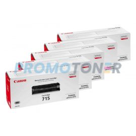 Canon 715 Toner Cartridge Black Pack Of 5