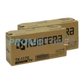 Kyocera Mita TK-1170 Toner Kit Black Pack Of 2