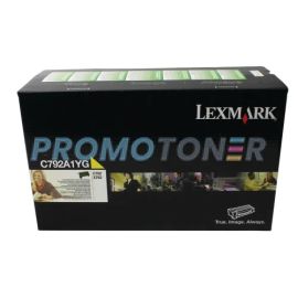 LEXMARK C792A1YG YELLOW TONER - 6000 PAGES FOR C792DE