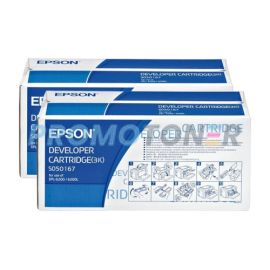 Epson EPL-6200 6200L Developer Cartridge Pack Of 2