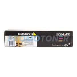 LEXMARK X945X2YG YELLOW TONER - 22000 PAGES FOR X-940E