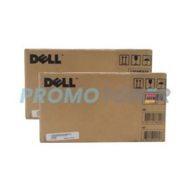 Dell 2145CN Toner Cartridge Black 2.5K Pack Of 2