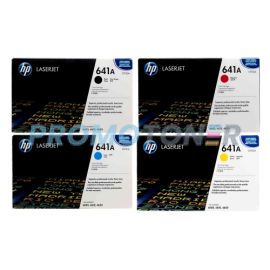 HP 641A Toner CMYK Pack of 4