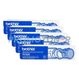 Brother TN-8000 Toner Black 5 Pack