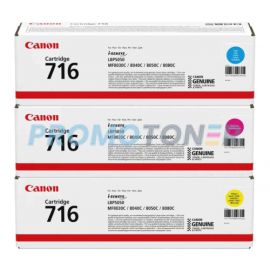 Canon CRG-716 Toner CMY Pack of 3