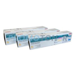 Okidata ES3640 Toner CMY Pack of 3