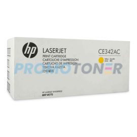 HP CE342AC YELLOW TONER - 16000 PAGES FOR COLOR LASERJET MANAGED MFP M775ZM