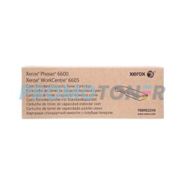 XEROX 106R02249 CYAN TONER - 2000 PAGES FOR PHASER 6600DN