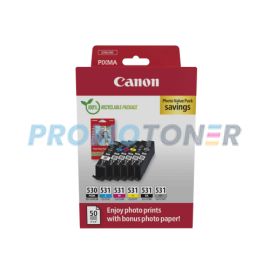 CANON CLI-531 PGI-530 6117C004 CMYK INK - 1056 B/W PAGES FOR PIXMA TS8750