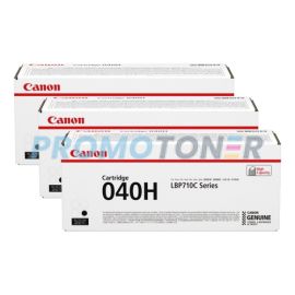 Canon 040H Toner Cartridge Black High Yield Pack Of 3