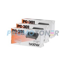 Brother Intellifax 750 Thermal Print Ctg Black Pack Of 3