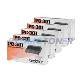 Brother Intellifax 750 Thermal Print Ctg Black Pack Of 5