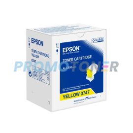 EPSON 0747 C13S050747 YELLOW TONER - 8800 COLOR PAGES FOR WORKFORCE AL-C300DN