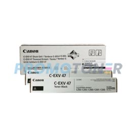 Canon C-EXV47 Toner and Drum Black Pack of 3