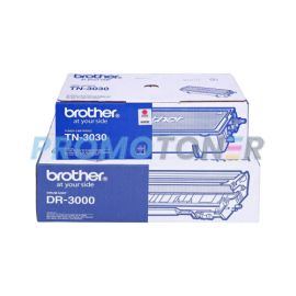 Brother TN-3030 Toner and DR-3000 Drum Black Pack of 2