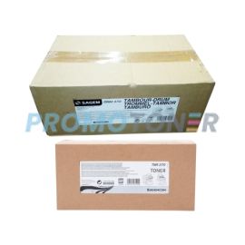 Sagem MF 4690n Toner and Drum Black Pack of 2