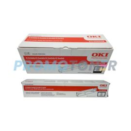 Oki C3400 Toner and Drum Black Pack of 2