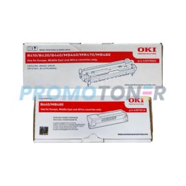 Oki MB480 MFP Toner 12K and Drum Black Pack of 2