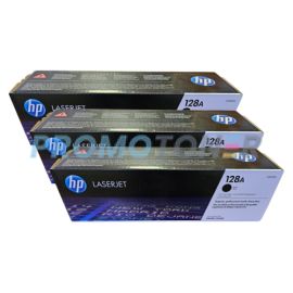 HP 128A Toner Black 3 Pack